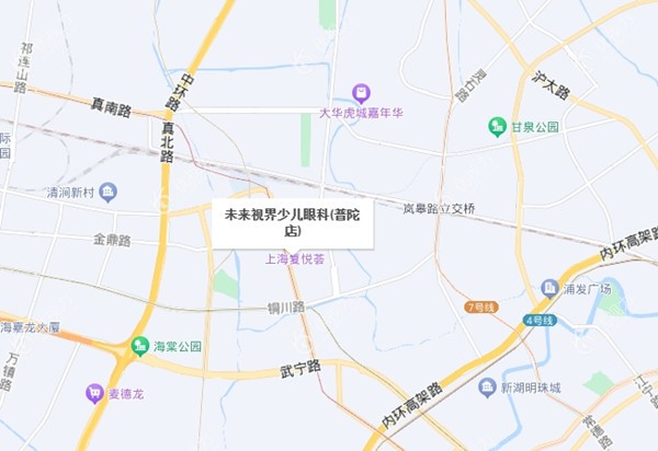 上海优润眼科地址
