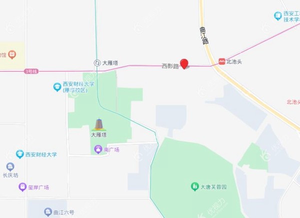 西安雁塔华厦眼科医院地址